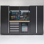 Datona Werkplaatsinrichting PREMIUM eiken werkblad met, Ophalen of Verzenden