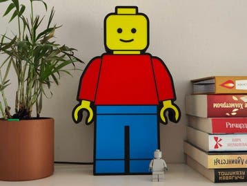 LEGO Custom Item - Minifigure Lightbox
