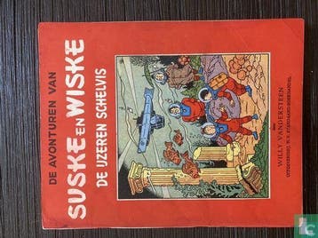 Suske en Wiske - De IJzeren Schelvis - 1955, Boeken, Eén stripboek, Verzenden, Gelezen, Vandersteen, Willy.