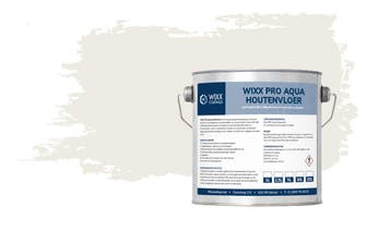 Wixx PRO Aqua Houtenvloer Matt RAL 9010 | Zuiver Wit 10L, Verzenden, Nieuw