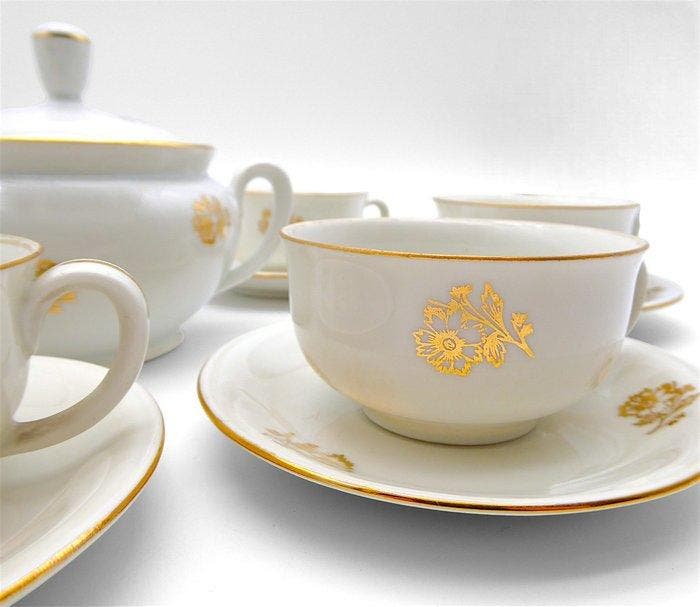 MZ Czechoslovakia - Koffie- en theeservies (13) - x6 Persone, Collections, Cinéma & Télévision