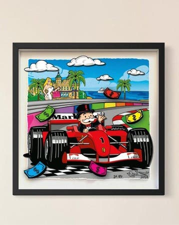 Louis Michel Krüger - Monaco Grand Prix (3D-Artwork)