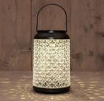 Solar lantern windlicht transparant annas collection, Nieuw