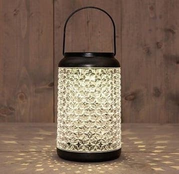 Solar lantern windlicht transparant annas collection