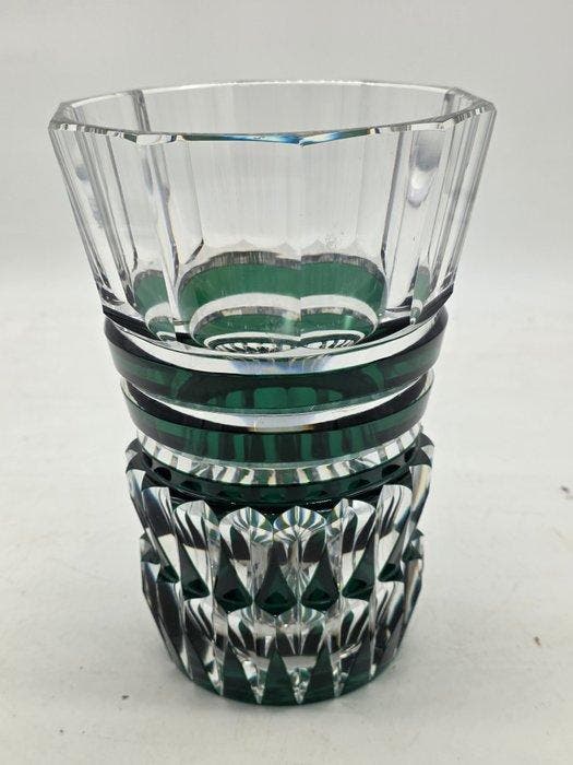 Val Saint Lambert - Vaas - Kristal, Antiek en Kunst, Antiek | Glaswerk en Kristal