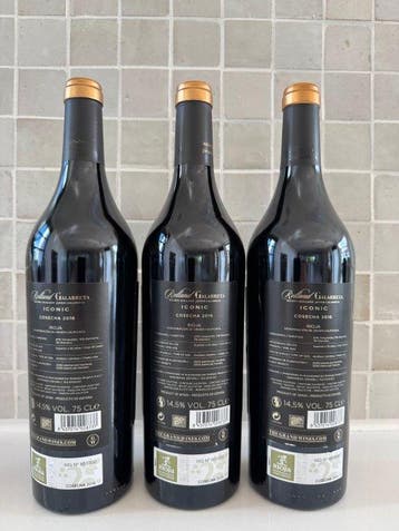 2016 Rolland & Galarreta, Iconic - Rioja DOCa - 3 Bouteilles, Nieuw