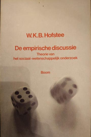 EMPIRISCHE DISCUSSIE, DE 9789060094556 Evert-Willem Hofstee, Verzenden, Gelezen, Evert-Willem Hofstee
