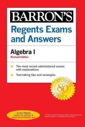 Regents Exams and Answers Algebra I Revised Edition, Livres, Verzenden, Gary M. Rubinstein