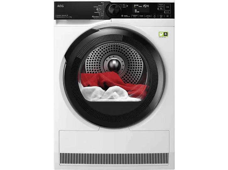 AEG -  Warmtepompdroger 8 Kg 60 Db Energielabel A - Wit, Electroménager, Sèche-linge, Envoi