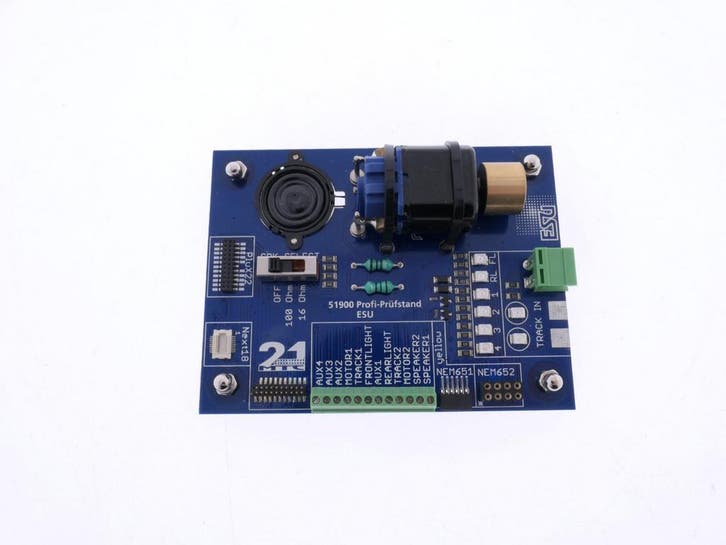 Schaal N, H0, TT, I en II ESU 51900 Decoder Tester #9043, Hobby en Vrije tijd, Modeltreinen | H0, Overige typen, Zo goed als nieuw