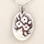 Argento 925 - Camée - Caméo gravé à la main