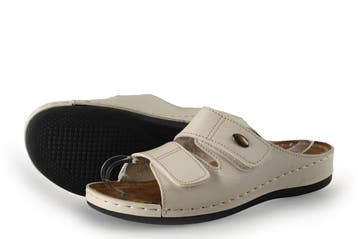Comfort Plus Slippers in maat 42 Beige, Slippers, Verzenden, Beige, Gedragen