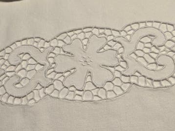 Laken (3) - 250 cm - 220 cm - Antieke uitzet