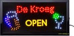 Onze kroeg bar cafe LED bord verlichting lichtbak reclamebor, Verzenden, Nieuw