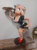 Beeld, 78 cm high beautiful statue Betty Boop white - 69 cm