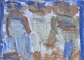 Gustav Schiffmacher - nu G1 - Volle Still vor dem Sturm, Antiek en Kunst