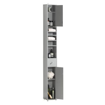2dekans | SoBuy Badkamer Kolomkast - Slank - 20 x 20 x 180, Ophalen of Verzenden, Nieuw