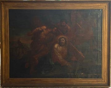 Scuola napoletana (XVIII) - Alla Crocifissione