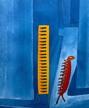 Jean-Michel Folon (1934-2005) - Lévadé, Antiquités & Art