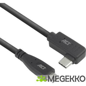 ACT USB 3.0 10Gbps 60W USB Type-C - USB Type-C (haaks, Verzenden