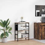 vidaXL Boekenplank Rook Eiken 40 x 29.5 x 115 cm Bewerkt, Verzenden, Nieuw