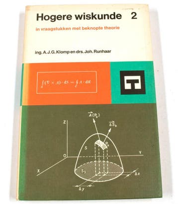 2 Hogere wiskunde 9789023601746 Klomp, Boeken, Verzenden, Gelezen, Klomp