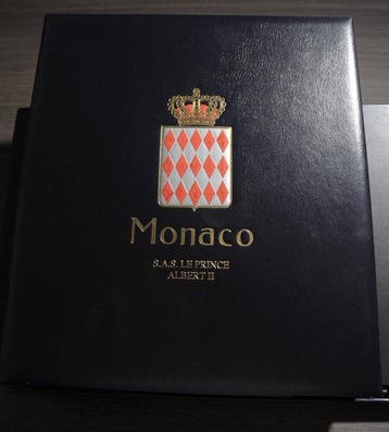 Accessoires Monaco - Een leeg Luxe DAVO album S.A.S. LE, Gestempeld