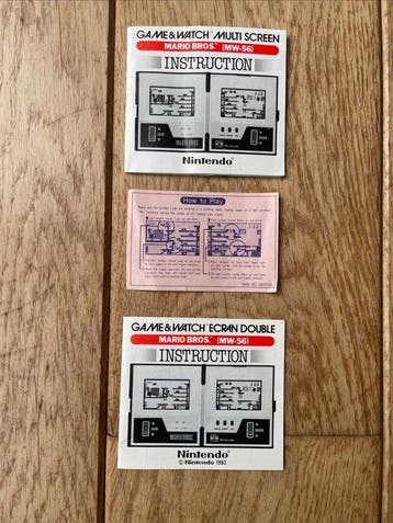 Nintendo - Game & Watch - Multi screen - Game & Watch- Mario