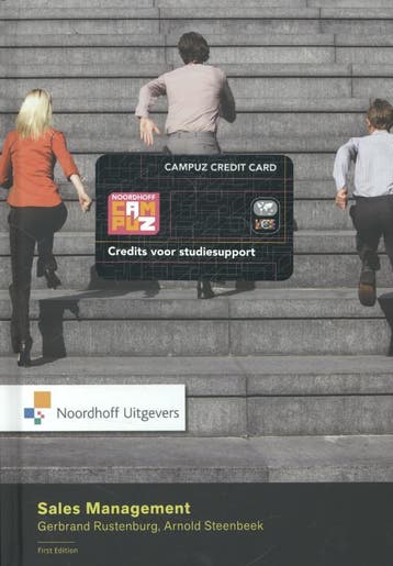 Sales management 9789001807986 Arnold Steenbeek, Boeken, Verzenden, Gelezen, Arnold Steenbeek
