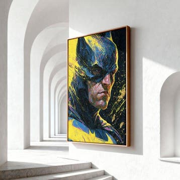 Iconica - Batman Obsidian Glow - unique 1/1 XXL (150 x 100, Antiek en Kunst
