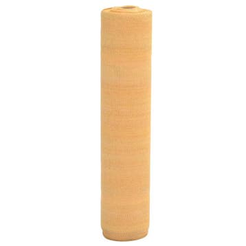 vidaXL Privacynet 195 g/m² 1,2x10 m HDPE zandkleurig, Verzenden, Nieuw