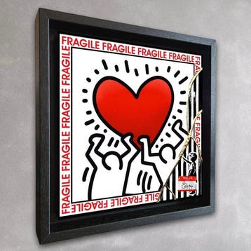 Stéphanie Godann - Banksy Haring Fusion