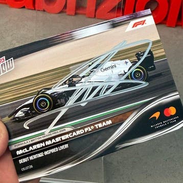Mclaren - Topps Now - Debut Heritage - Inspired Livery (047), Nieuw
