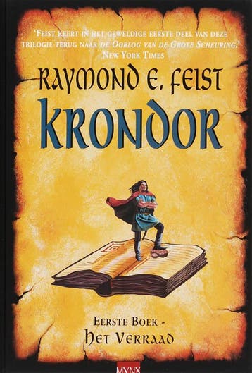 Krondor - Deel 1: Het verraad 9789022550441 Raymond E. Feist, Boeken, Verzenden, Gelezen, Raymond E. Feist