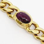 Armring - 18 karaat Geel goud - 2.92ct. tw. Robijn