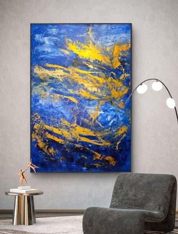 Micha Lenartowicz - Touch of Gold - XXL, Antiquités & Art