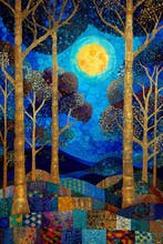 Felix van Horst - Twilight Tapestry (XXL), Antiek en Kunst