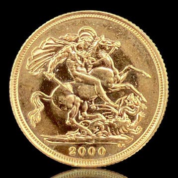 Verenigd Koninkrijk. Elizabeth II. Sovereign 2000