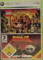 Kung Fu Panda en Lego Indiana Jones (Xbox 360 Used Game), Ophalen of Verzenden, Nieuw