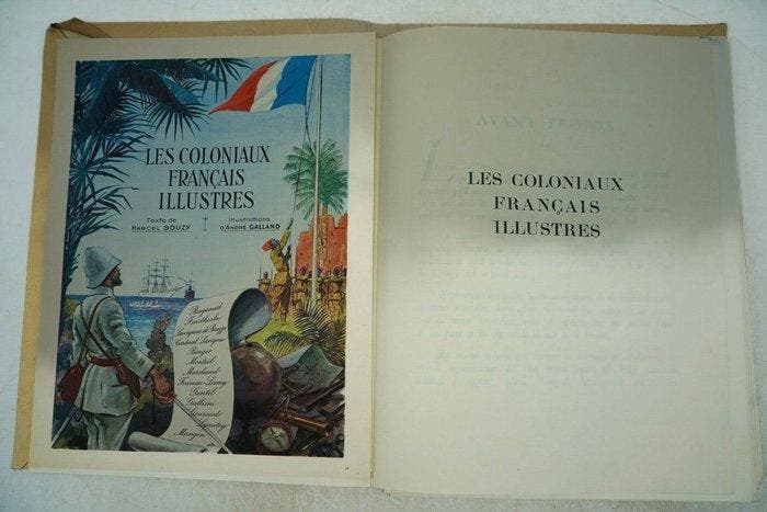 Marcel Souzy / André Galland - Les Coloniaux Français, Antiquités & Art, Antiquités | Livres & Manuscrits