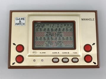 Nintendo - Game & Watch - Gold series - Manhole (MH06) –