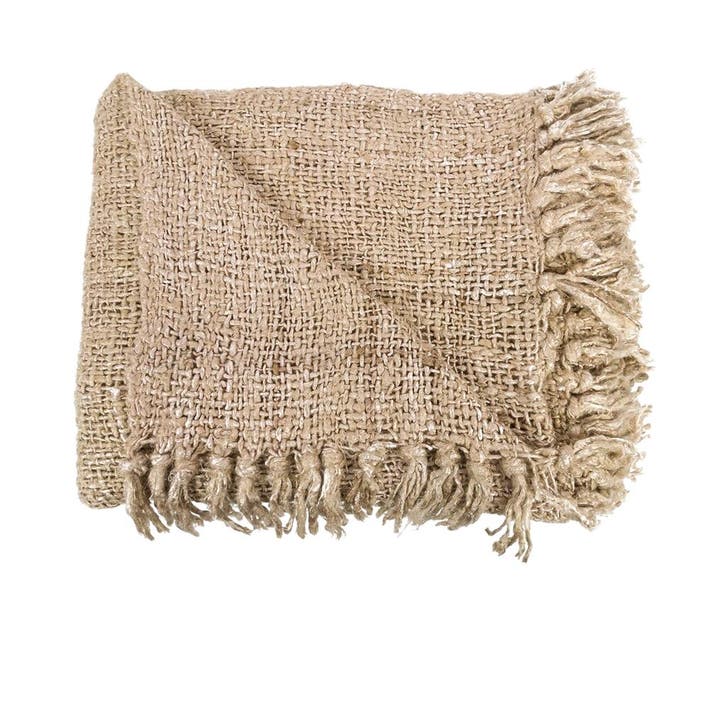 Bazar Bizar De Sil Vous Plaid - Beige - Kleed - Ongebruikt, Maison & Meubles, Ameublement | Tapis & Moquettes, Envoi