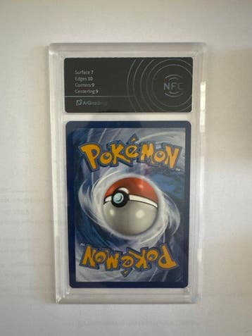 Pokémon - 1 Graded card - Charizard 183/165 Full art, Foil,, Nieuw
