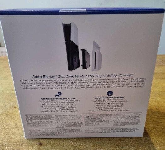 Sony - Playstation 5 (PS5) - Disc Drive - add-on accessory -, Consoles de jeu & Jeux vidéo, Consoles de jeu | Accessoires Autre