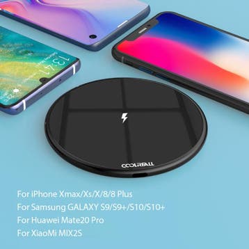 15W Qi Universele Draadloze Oplader Wireless Charging Pad, Verzenden