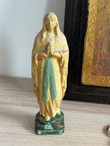 Verzameling van 49 oude religieuze voorwerpen – icoon,