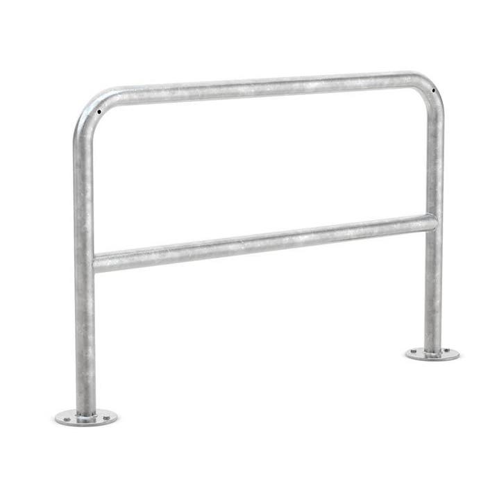 Fietsaanleunbeugel 2 fietsen Safety met tussenbuis 120 cm, Fietsen en Brommers, Fietsaccessoires | Overige Fietsaccessoires, Verzenden