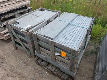 140 stuks Palladio Light natuursteen boordstenen..., Nieuw
