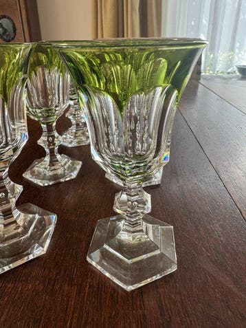Baccarat - Verre à vin (8) - Verre, Cristal