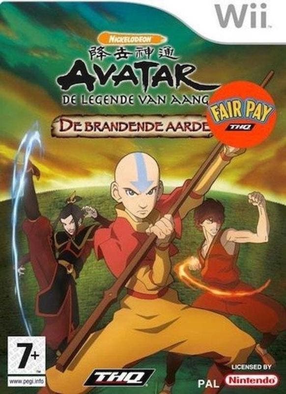 Avatar de Legende van Aang de Brandende Aarde (Wii Games), Consoles de jeu & Jeux vidéo, Jeux | Nintendo Wii, Enlèvement ou Envoi